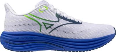 Mizuno Men's Wave Rider 29 White/estate Blue/lightning Yellow