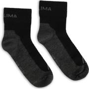 Aclima Running Socks 2-Pack Jet Black/grey