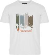 Pinewood Men's Finnveden Recycled Outdoor T-Shirt White Melange Advent...