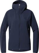 Haglöfs Women's Rosson Softshell Hood Tarn Blue
