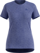 Odlo Women's T-Shirt Crew Neck S/S X-Alp Pw 115 Dazzling Blue Melange