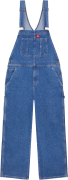 Dickies Men's Loose Denim Bib Classic Blue