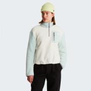 The North Face Women's Yumiori 1/4 Zip White Dune/opal Frost/t