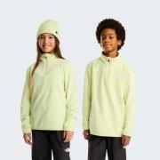 The North Face Teens' Glacier 1/4 Zip Pullover Lemon Mist