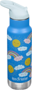 Klean Kanteen Kids' Classic Insulated Water Bottle with Flip Seal Spor...