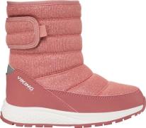 Viking Footwear Kid's Equip Glitter Warm Waterproof Pull On Pink