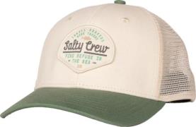 Salty Crew Border Trucker Off White/Mid Green