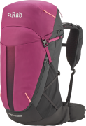 Rab Women's Airox ND34 Mulberry/Black