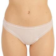 Calvin Klein Trosor Bottoms Up Refresh Thong Benvit polyamid Small Dam