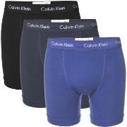 Calvin Klein Kalsonger 3P Cotton Stretch Boxer Brief Blå bomull Small ...