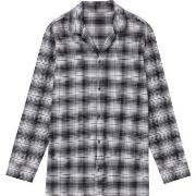 Calvin Klein Flannel Sleep LS Button Down Pyjama Rutig bomull Small He...