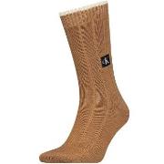 Calvin Klein Strumpor Men Icon Patch Sock Brun One Size Herr