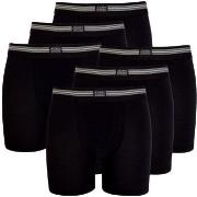 Jockey Kalsonger 6P Cotton Stretch Boxer Trunk Svart bomull Small Herr