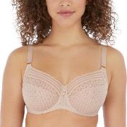 Freya BH Viva Underwire Side Support Lace Bra Beige polyamid D 70 Dam