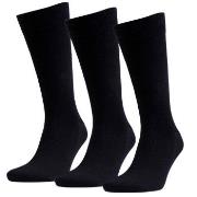 Amanda Christensen Strumpor 3P True Combed Cotton Sock Svart Strl 39/4...