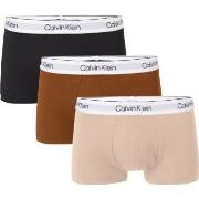 Calvin Klein Kalsonger 3P Modern Cotton Stretch Naturals Trunk Svart/b...