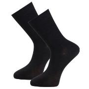 Trofe Bamboo Socks Strumpor 2P Svart Strl 39/42 Dam