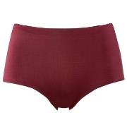 Trofe Core Solids Seamless Midi Brief Trosor Vinröd One Size Dam