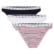 Tommy Hilfiger Trosor 3P Essentials Bikini Briefs Vit/Marin bomull Sma...