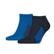 Puma Strumpor 2P Lifestyle Sneaker Sock Svart/Blå Strl 39/42