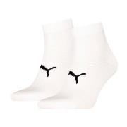 Puma Strumpor 2P Sport Light Quarter Socks Vit Strl 39/42