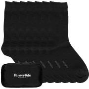 Resteröds Strumpor 7P Bamboo Socks Travel Bag Svart Strl 40/45 Herr