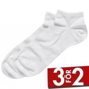 Dovre Strumpor 2P Cotton Sneaker Sock Vit Strl 40/45