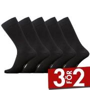 Dovre Strumpor 5P Crew Socks Svart Strl 40/46