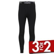 Dovre Wool Long Johns Svart merinoull Small Herr