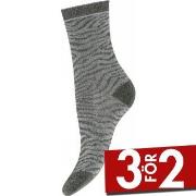 Decoy Strumpor Glitter Patterned Ankle Socks Grön Strl 37/41 Dam