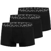 Michael Kors Kalsonger 3P Strecth Factor Boxer Brief Svart bomull Smal...