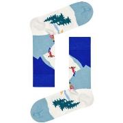 Happy socks Strumpor Downhill Skiing Sock Vit Strl 41/46