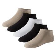 Schiesser Strumpor 5P Men Sneaker Socks Flerfärgad-2 Strl 39/42 Herr