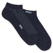 BOSS Strumpor 2P Minipatetrn CC Ankle Socks Mörkblå Strl 39/42 Herr