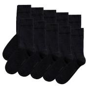 Björn Borg Strumpor 10P Essential Ankle Socks Svart Strl 41/45 Herr