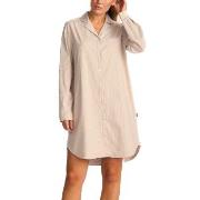 JBS of Denmark Shirt Dress Ljusbrun Small Dam