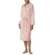 Schiesser Women Terry Bathrobe Ljusrosa Small Dam