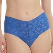 Hanky Panky Trosor 2P Signature Lace Retro Thong D1 Blå nylon One Size...