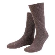 Amanda Christensen Strumpor True Ankle Dot Sock Brun Strl 39/42 Herr