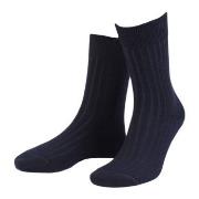 Amanda Christensen Strumpor True Ankle Rib Sock Marin Strl 39/42 Herr