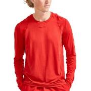 Craft Essence LS Tee Men Röd polyester Small Herr