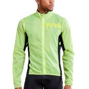 Craft Essence Light Wind Jacket M Limegrön polyester Small Herr