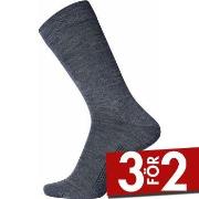 Egtved Strumpor Wool Sock Blå Strl 45/48