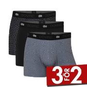 Dovre Kalsonger 3P Recycled Polyester Boxers Svart/Grå polyester Small...