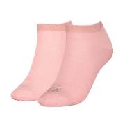 Calvin Klein Strumpor 2P Shiny Logo Sneaker Socks Rosa Strl 39/42 Dam
