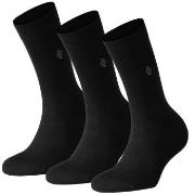 Panos Emporio Strumpor 3P Daniel Bamboo Sock Svart One Size Herr