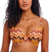 Freya Arizona Wave Underwire Plunge Bikini Top Flerfärgad D 75 Dam