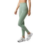 Björn Borg Studio Seamless Ribbed Tights Ljusgrön polyamid Small Dam