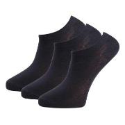 Trofe Cotton Sneaker Socks Strumpor 3P Svart Strl 39/42 Dam