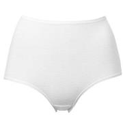 Trofe Cotton Midi With Elastan Trosor Vit bomull Small Dam